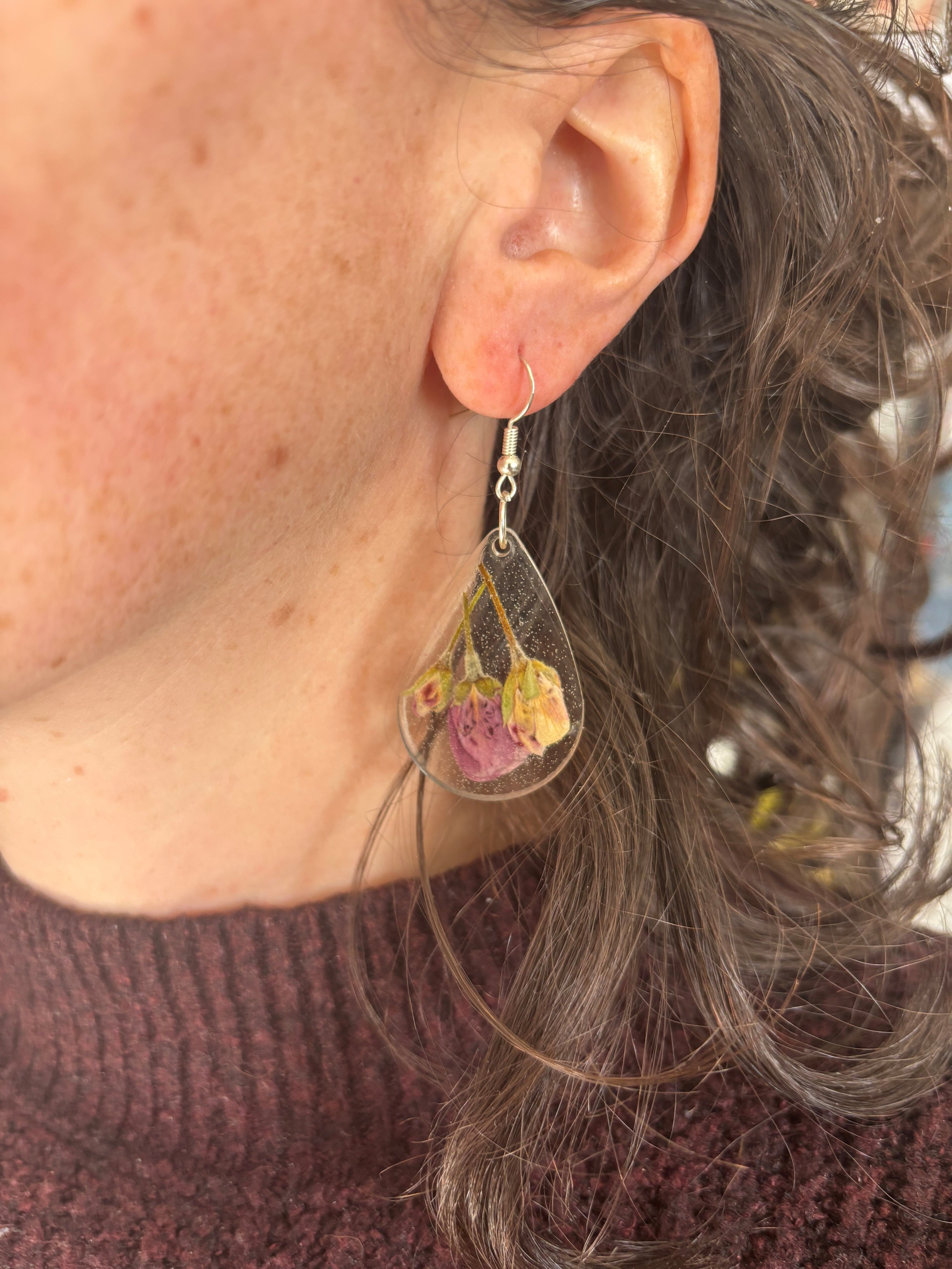 Orchard Blossom (Violet and Cream) - Small